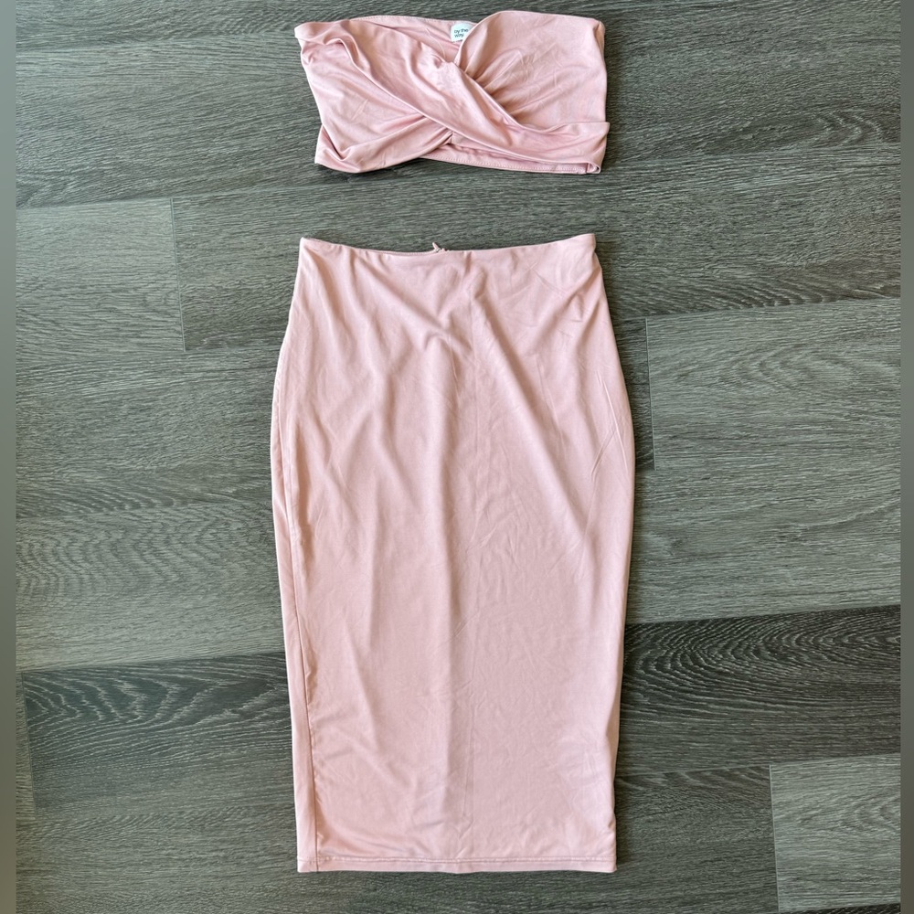 Co Ord light pink set
